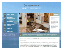 Tablet Screenshot of espacehogan.ch
